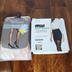 Women's Stocking Shapeing Pantyhose New Set of 2